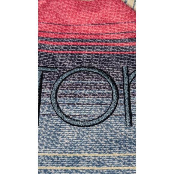 Burton WB Peak Hoodie Women’s M Full Zip Fleece Lined Striped Jacket 2014 - Picture 5 of 12